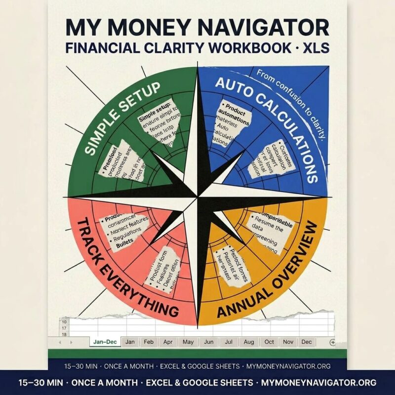 My Money Navigator Automated Financial Dashboard Blueprint